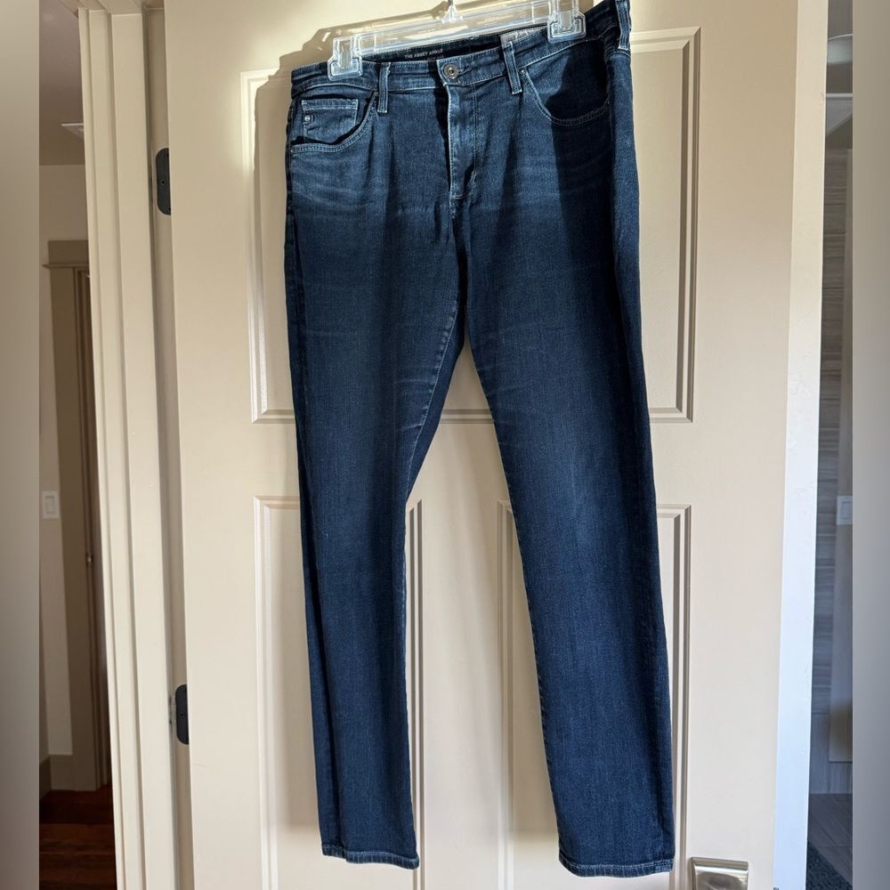 AG Blue Jeans The Abbey Ankle, Mid-rise super skinny, Size 30
